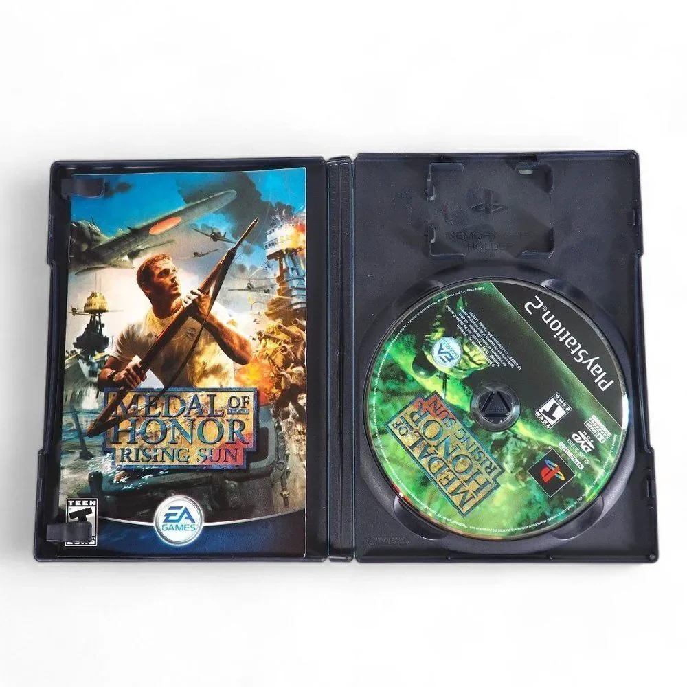Medal of Honor: Rising Sun (Sony PlayStation 2, 2003) Complete CIB‎